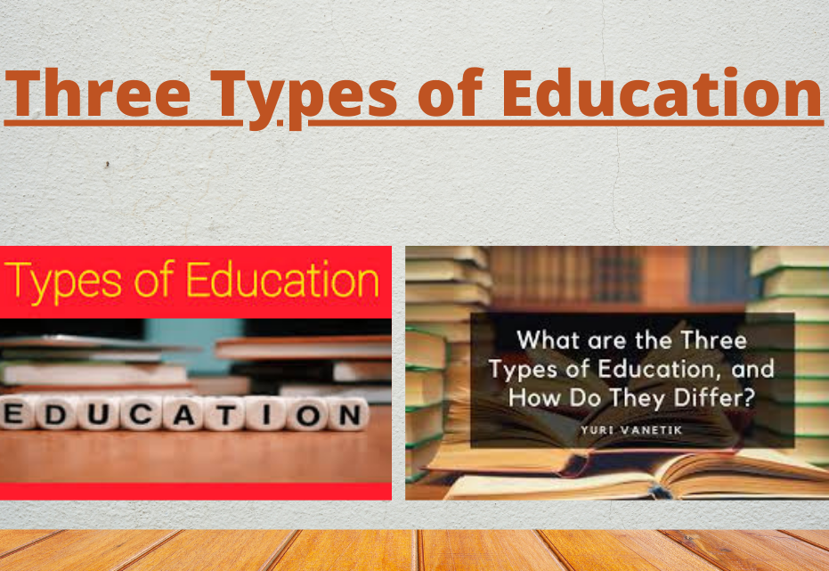 Types of Education-What are Types of Education ?